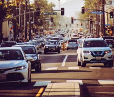florian-wehde-traffic cars city los angeles